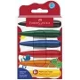 Värvipliiatsid Faber-Castell 120409 6 tk Mitmevärviline