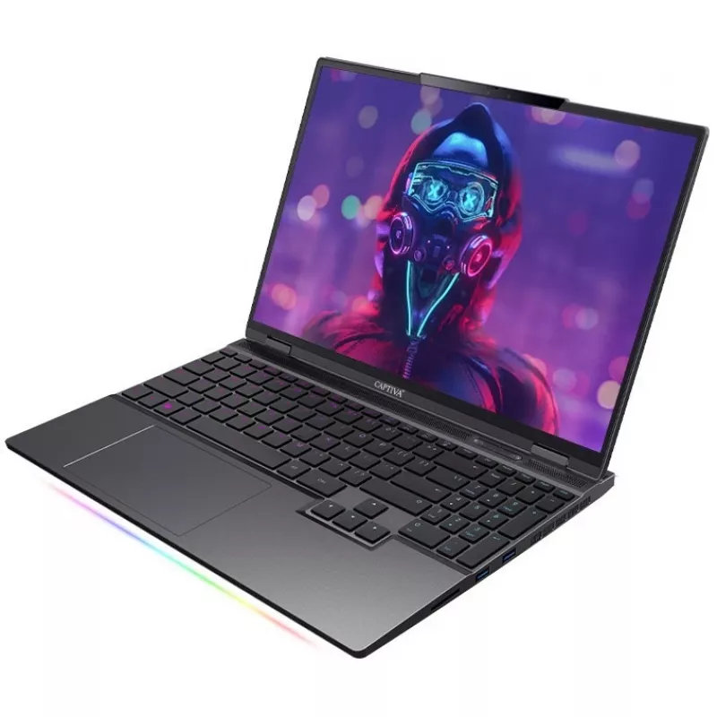 Captiva Advanced Gaming I86-221 86221 mängusülearvuti 38,9 cm (15,3 inch) 2560x1600 - Intel Core i7-13620H - 1TB SSD - GeForce RTX 4050 - HDMI/USB-C - Windows 11 Home - Must (86221)