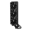 Vedelikjahutuse komplekt SAVIO NOX 360 mm (3×120 mm ventilaatorit, vasest alus, alumiiniumradiaator) Must, 600–1800 p/min