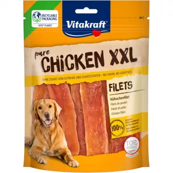 Närimiskoeramaius Vitakraft Chicken Fillets XXL 250 g — kanamaitse, 60% valku, 18% niiskust