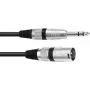 Helikaabel Omnitronic 30225197 5m XLR (3-pin) 6.35mm Must