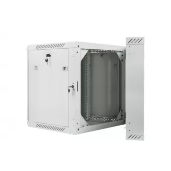 KAHEOSALINE SEINALE PAIGALDATAV RACK-KAPP 19 12U 600X600 HALL LANBERG (LAME PAKEND)