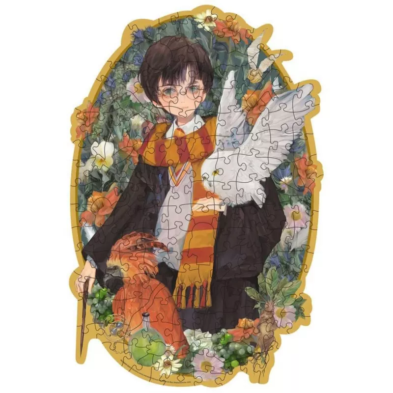 Puidust pusle Ravensburger Harry Potter 150 tk — pusle, 150 tk, puidust tükid
