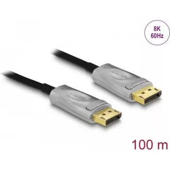 DeLOCK aktiivne optiline kaabel DisplayPort 1.4 8K 100 m