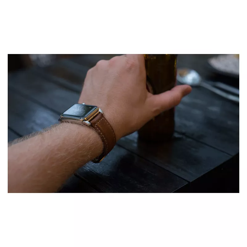 Nomad NM1A4RST00 - rihm - nutikell - pruun - Apple - Apple Watch Sport - Apple Watch - Apple Watch Edition - nahk