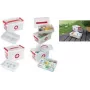 Hoiukarp Sunware 8711112792197 ristkülikukujuline punane valge