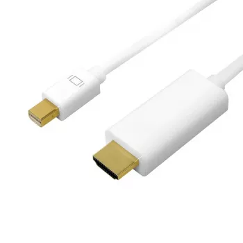 Mini DisplayPort HDMI-le, 4K, 3m, valge