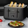 Salter EK5565MBLKFVDE Kuro 4-viiluline röster