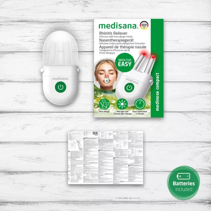 Medisana Medinose Compact ninavalgusravi seade allergilise riniidi korral