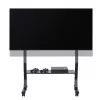 Mobiilne telerialus ART STO SD-22 45–90-tollistele ekraanidele, VESA 100×100–800×400, koormus 60 kg, teras, ratastega