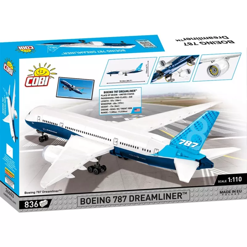COBI Boeing 787-8™ DREAMLINER™ lennuk