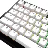 Keycaps GLORIOUS GPBT Basics PBT Dye-Sub Classic Valge ANSI layout