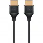 HDMI-kaabel WENTRONIC Slim 75295 — 4K 60Hz, sihvakas disain