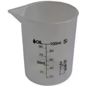 Mõõtekann IWH 125 ml, läbipaistev, kvaliteetne polüetüleen