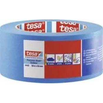 Maskteip Tesa 04440 50 m x 50 mm — professionaalne sinine välistingimustesse