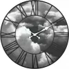 NeXtime kell 3037 Clouds, Ø39 cm, Seina, Must