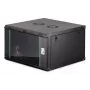 Seinale kinnitatav 19-tolline püstikapp DIGITUS Dynamic-N DN-37103 — 7U, 600x600 mm, IP20, kokkupanemata, must