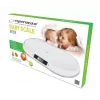 Elektrooniline imikukaal ESPERANZA EBS019 — kaalumisvahemik 0,03–20 kg, 0,01 kg jaotus, suur 60×25 mm LCD, valge