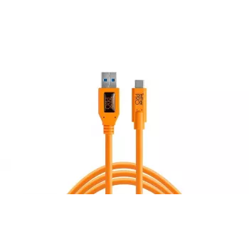 CUC3215-ORG, 4,6 m, USB A, USB C, USB 3.2 Gen 1 (3.1 Gen 1), 5000 Mbit/s, oranž