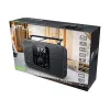 Kaasaskantav raadio Muse M-091 R — FM/AM, LCD-ekraan, toide vahelduvvoolust või AA/D patareidest, pöörlev helitugevus, 1,1 kg, must