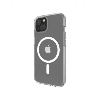 Case SheerForce MagSafe Anty-mikrobiologic iPhone 13 jaoks, läbipaistev