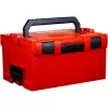 Tööriistakast FISCHER L-BOXX FLB 238 tühi, punane/must, modulaarne hoiukohver