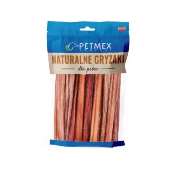 Dog dental chew PETMEX Calf Penis 15 cm — natural single veal chew, 400 g
