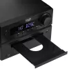 Mini Hi‑Fi stereosüsteem Adler AD 1917 — Bluetooth V5.3, CD/USB/MP3, 2×25W RMS, FM-tuuner, 4‑ribaline ekvalaiser, AUX, must