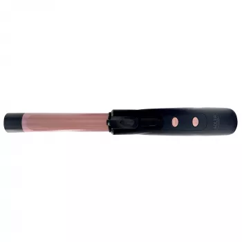 Juhtmevaba lokitang Adler AD 2120 — 2,4 cm keraamilis-turmaliiniga toru, LED-ekraan, kuni 170–210 °C, laetav 2×2600 mAh