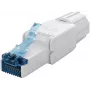 Goobay CAT 6A paigaldatav RJ45-pistik UTP varjestamata - 5,0-8,5 mm jaoks (65941)