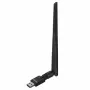 USB Wi‑Fi adapter LANBERG NC-0300-WIE, USB 2.0, kaks välist antenni 5 dBi, WLAN 300 Mbps, Ethernet/WLAN, must