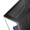 PC Case MODECOM Volcano Stellar 5F ATX Midi Tower, karastatud klaas, 5 eelpaigaldatud ventilaatorit, USB‑C, toetab microATX/ATX, max GPU 420mm, CPU jahuti kõrgus 175mm
