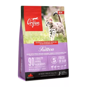 ORIJEN Kitten Kuiv kassitoit 1,8 kg ORIJEN Kitten Kuiv kassitoit 1 on kassitoit Orijenilt. Ehtne Orijeni toode — MPN: · EAN: