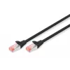 võrgukaabel Digitus CAT 6 S/FTP RJ-45 7m Must
