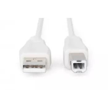 Assmann USB-ühenduskaabel. tüüp A - B M/M. 1,8m. USB 2.0 ühilduv. UL. beež (AK-300102-018-E)