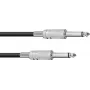 Audio kaabel Omnitronic 3021050A 6,3 mm mono pesa, 1 m