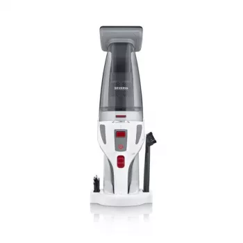 Severin HV 7146 pulkpuhasti/elektriline luud Aku Kuiv&märg UltraFine 120 W Hall, Punane, Valge 2,2 Ah