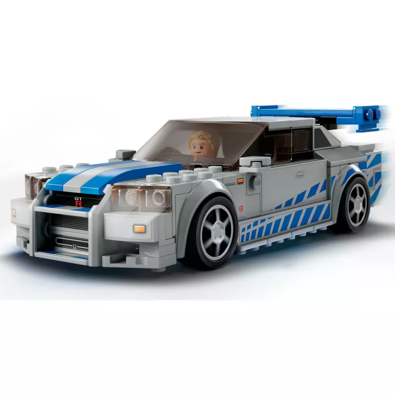 LEGO 76917 Speed Champions 2 Fast 2 Furious Nissan Skyline GT-R (R34) mänguauto