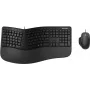 Microsoft Ergonomic Desktop klaviatuur hiir included Office USB QWERTY Nordic Must (RJU-00009)