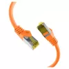 RJ45 paigalduskaabel Cat.6A S/FTP LSZH Cat.7 toorkaabel oranž