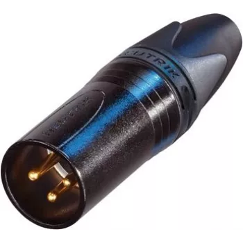Neutrik XX Series NC3MXX-B - Audipistik - 2,5 mm² - XLR3 (M) (NC3MXX-B)