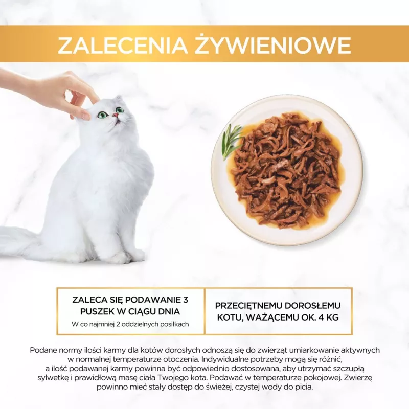 PURINA Gourmet Gold Succulent Delights Beef - märg kassitoit - 85g