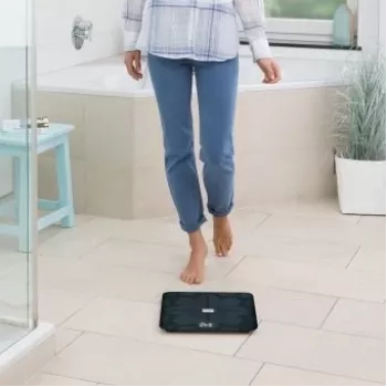 Medisana BS 450 kehaanalüüsikaal, max 180 kg, must, Bluetooth, ITO andurid (40510)