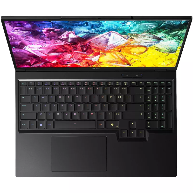 Captiva Ultimate Gaming R95-061GE mängusülearvuti, AMD Ryzen 9 9955HX, 16-tolline WQXGA, 64GB DDR5, 2TB SSD, NVIDIA GeForce RTX 5090, Windows 11