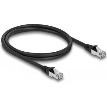Võrgukaabel DeLOCK RJ45 Cat.6A 1m Must