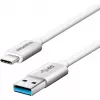 ADATA USB-C - USB 3.0, 1m USB-kaabel USB 3.2 Gen 1 (3.1 Gen 1) USB C USB A valge