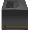 SilverStone SUGO SG14B - torn - Mini-DTX - ilma toiteallikata (ATX / PS/2) - must - USB/Audio (SST-SG14B)