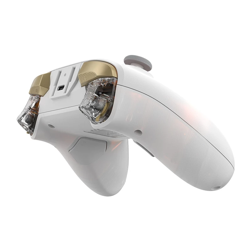 Juhtmevaba mängukontroller GameSir Cyclone 2 HRG1001 — Bluetooth, ergonoomiline disain, valge