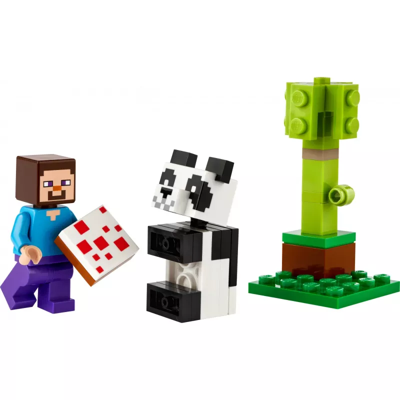 LEGO Minecraft Steve ja beebipanda 30672 Polükott