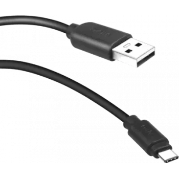 SBS andme- ja laadimiskaabel USB 2.0 – USB-C – 1,5 m – USB A – USB C – USB 2.0 – Isane/Isane – Must